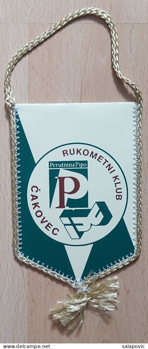 RK Perutnina Pipo IPC Cakovec Croatia Handball Club PENNANT, SPORTS FLAG ZS 4/13 - Palla A Mano