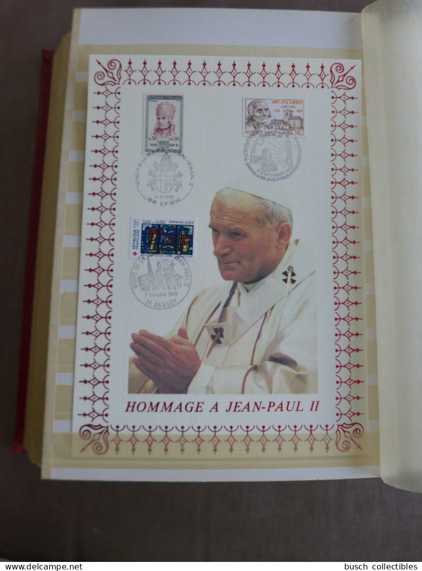 Beautiful Collection Of World Stamps S/S FDC Maximum Cards Covers About Pope John Paul II Pape Jean Papst Johannes - Popes