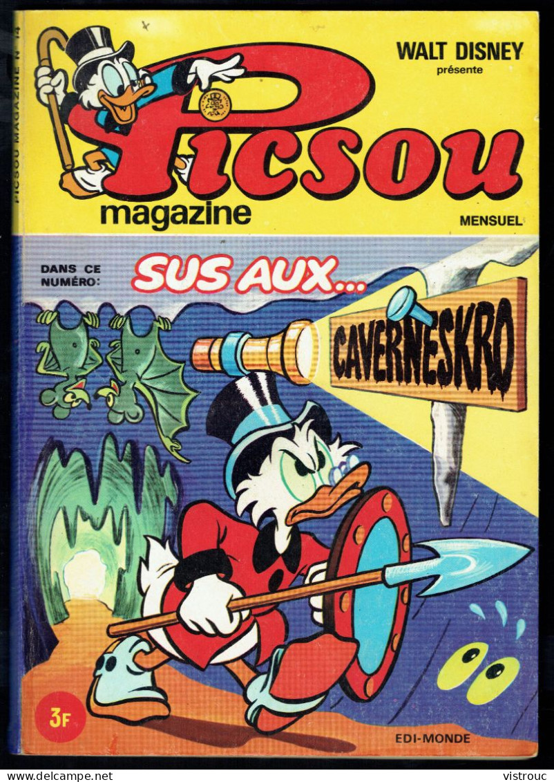 PICSOU Magazine N° 14 - EDI-monde, Paris - 1973. - Picsou Magazine