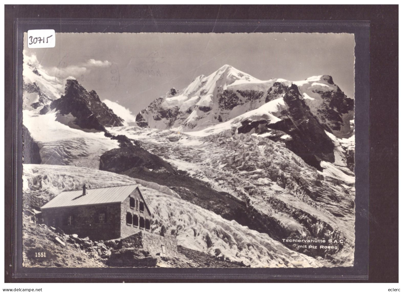 GRÖSSE 10x15cm - TSCHIERVAHÜTTE - TB - Tschierv