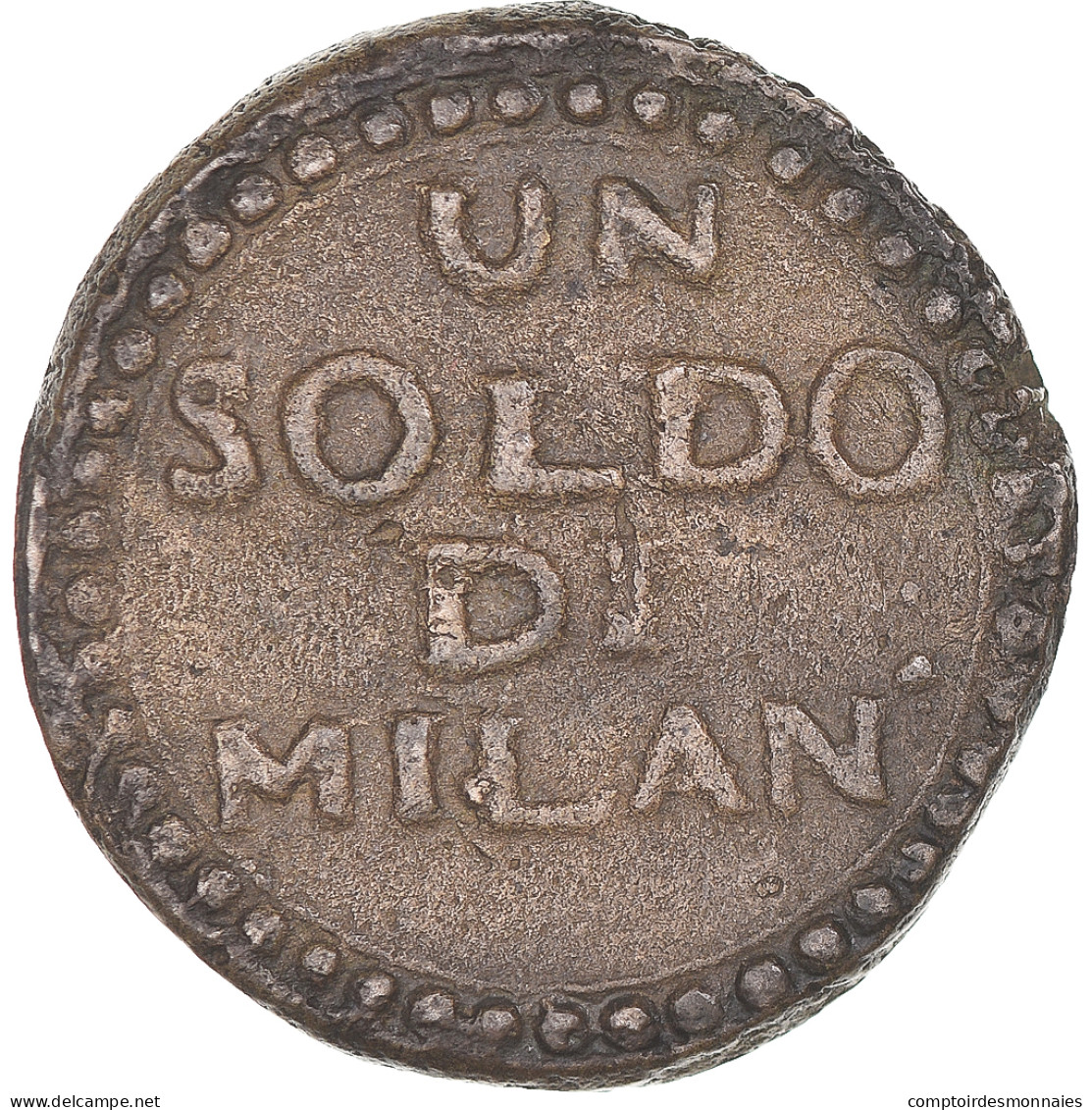 Monnaie, États Italiens, MANTUA, Soldo, An 7 (1799), Mantua, Siège De Mantoue - Mantoue