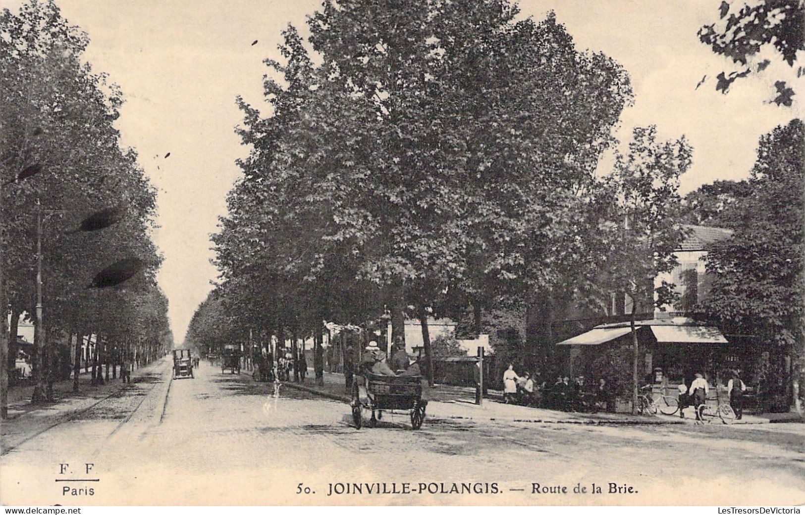FRANCE - 93 - JOINVILLE POLANGIS - Route De La Brie - Carte Postale Ancienne - Otros & Sin Clasificación