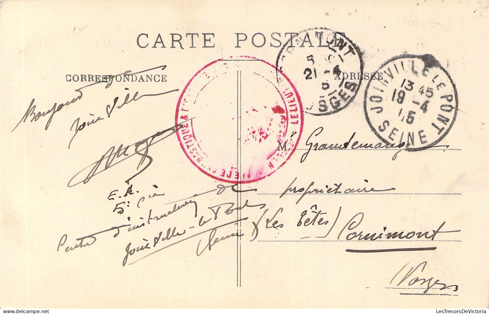 FRANCE - 93 - JOINVILLE POLANGIS - Route De La Brie - Carte Postale Ancienne - Other & Unclassified