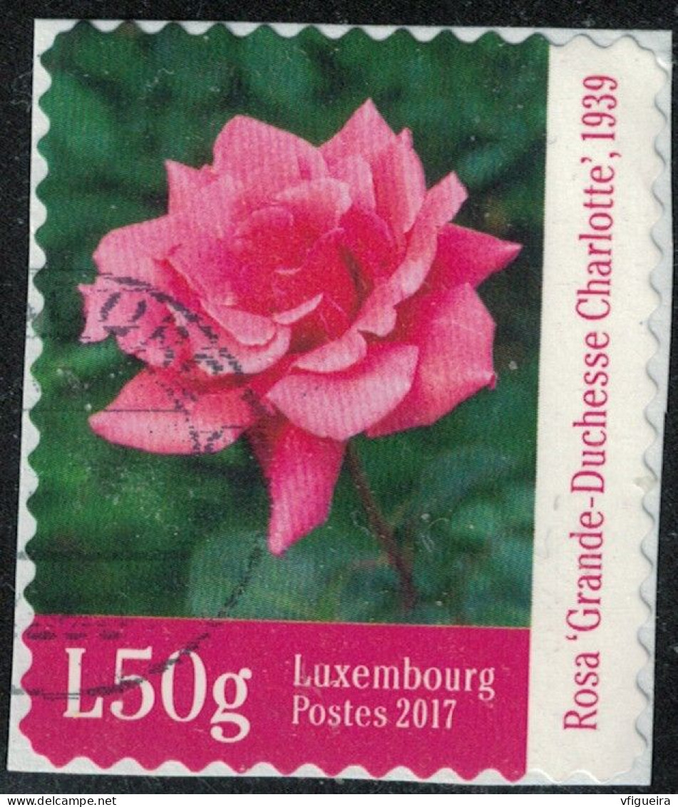 Luxembourg 2017 Oblitéré Used Rose Grande Duchesse Charlotte Y&T LU 2095 SU - Oblitérés