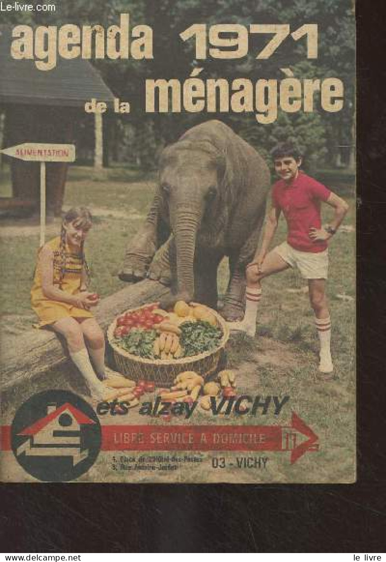 Agenda De La Ménagère 1971 - Collectif - 1970 - Blanco Agenda