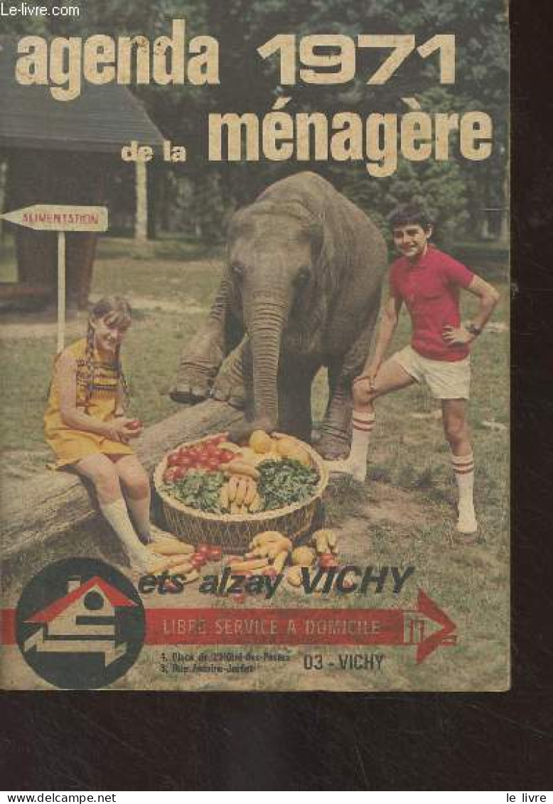 Agenda De La Ménagère 1971 - Collectif - 1970 - Agendas Vierges