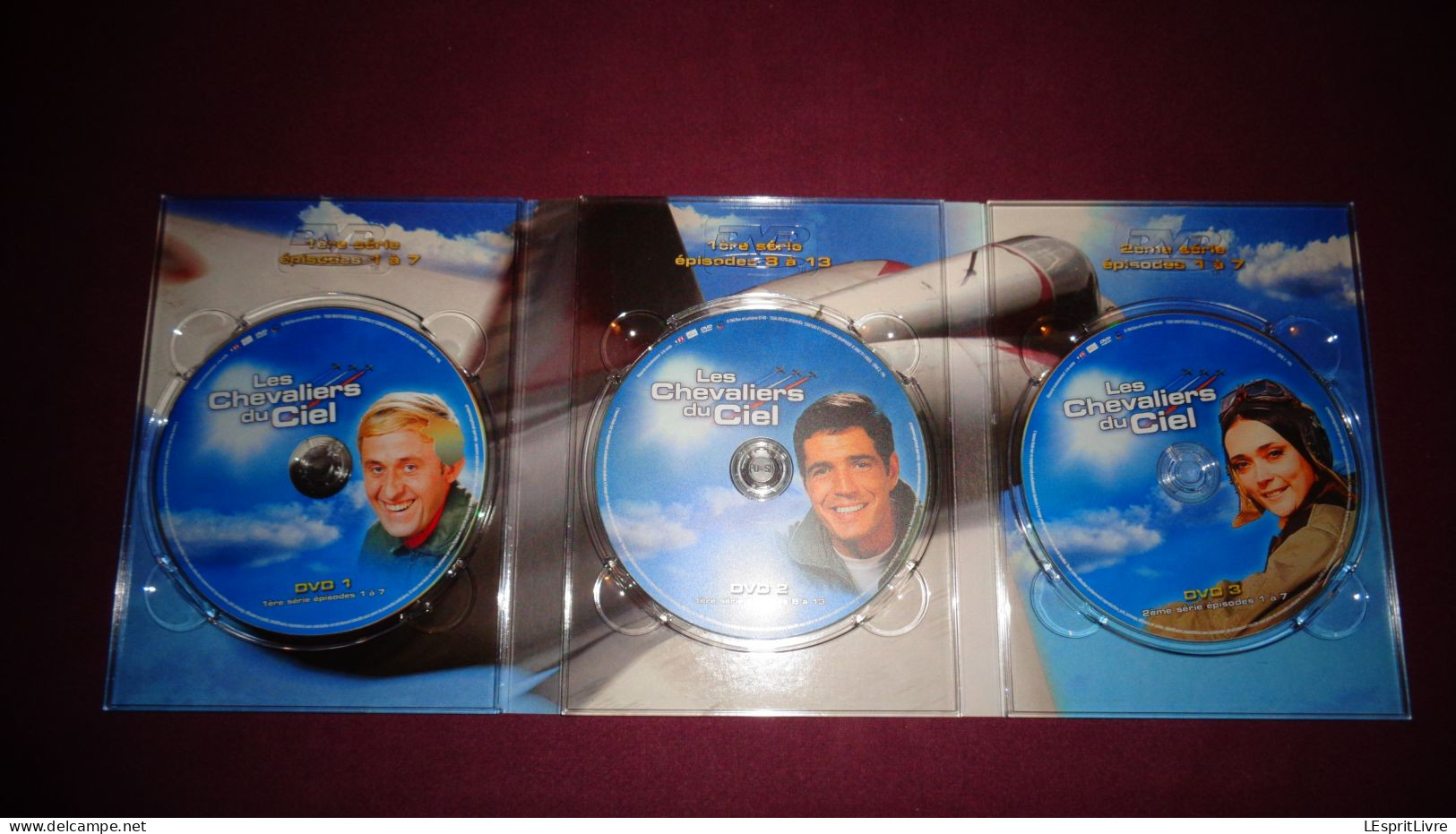 LES CHEVALIERS DU CIEL L'Intégrale Coffret 6 DVD 39 Episodes Tanguy Laverdure Aviation Mirage III Avion Série Télévision - TV-Serien