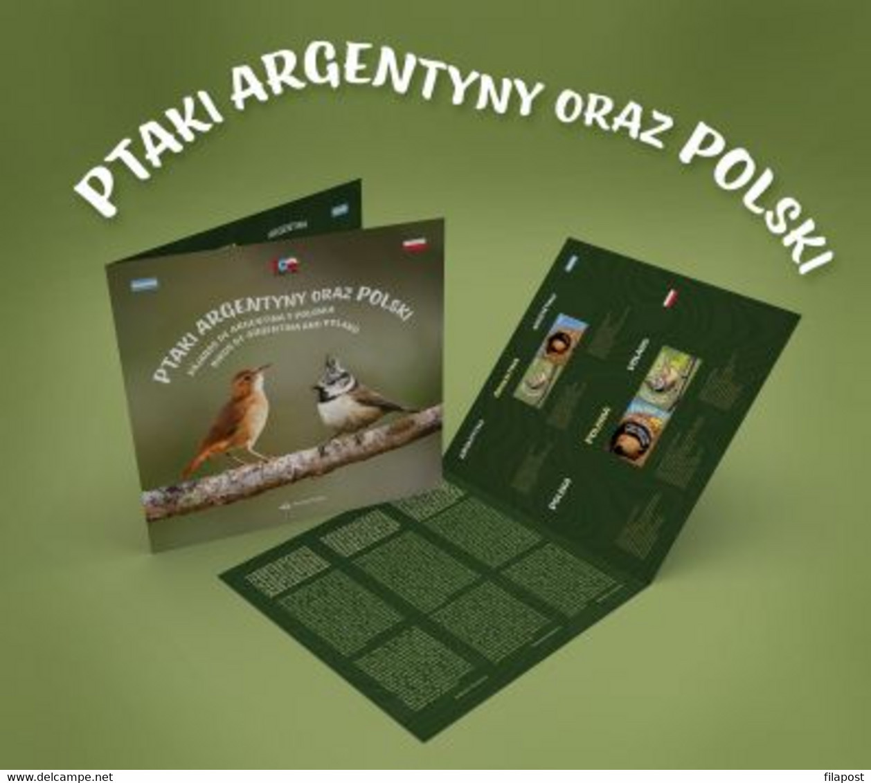 Poland 2023 Booklet - Joint Issue / Birds Of Argentina And Poland, Argentina, Poland, Animals, Birds, Animal - Booklets