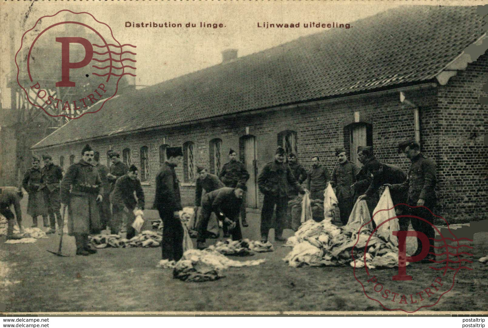 DISTRIBUTION DU LIGNE - Camp De BEVERLOO KAMP LEOPOLDSBURG BOURG LEOPOLD WWICOLLECTION - Leopoldsburg (Camp De Beverloo)