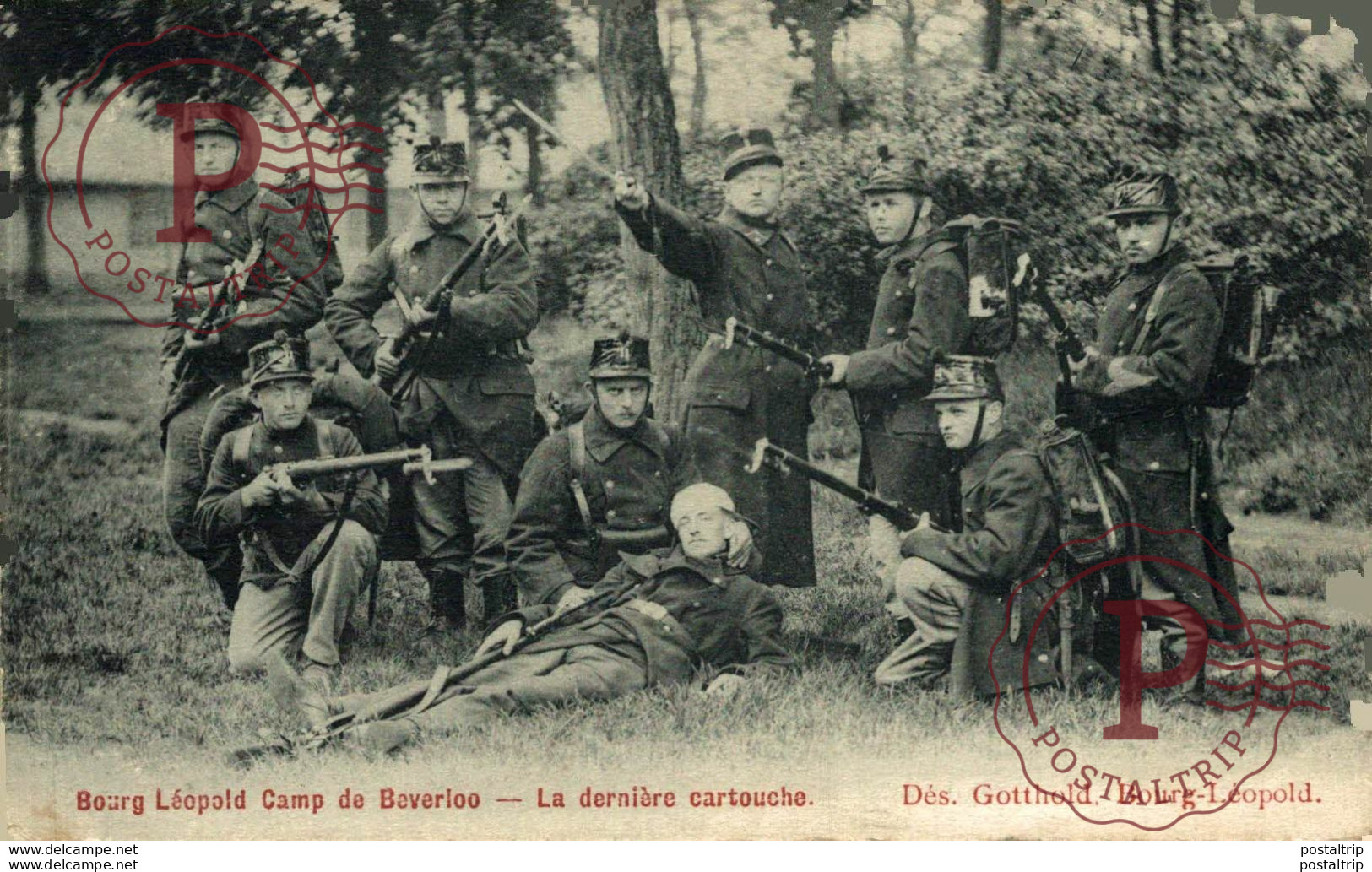 LA DERNIÈRE CARTOUCHE - Camp De BEVERLOO KAMP LEOPOLDSBURG BOURG LEOPOLD WWICOLLECTION - Leopoldsburg (Camp De Beverloo)