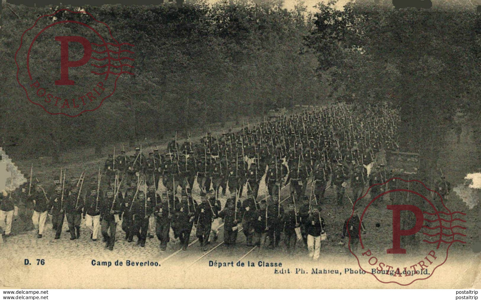 DÉPART DE LA CLASSE - Camp De BEVERLOO KAMP LEOPOLDSBURG BOURG LEOPOLD WWICOLLECTION - Leopoldsburg (Camp De Beverloo)