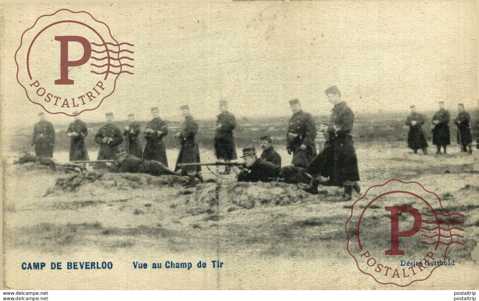 VUE AU CHAMP DE TIR - Camp De BEVERLOO KAMP LEOPOLDSBURG BOURG LEOPOLD WWICOLLECTION - Leopoldsburg (Camp De Beverloo)