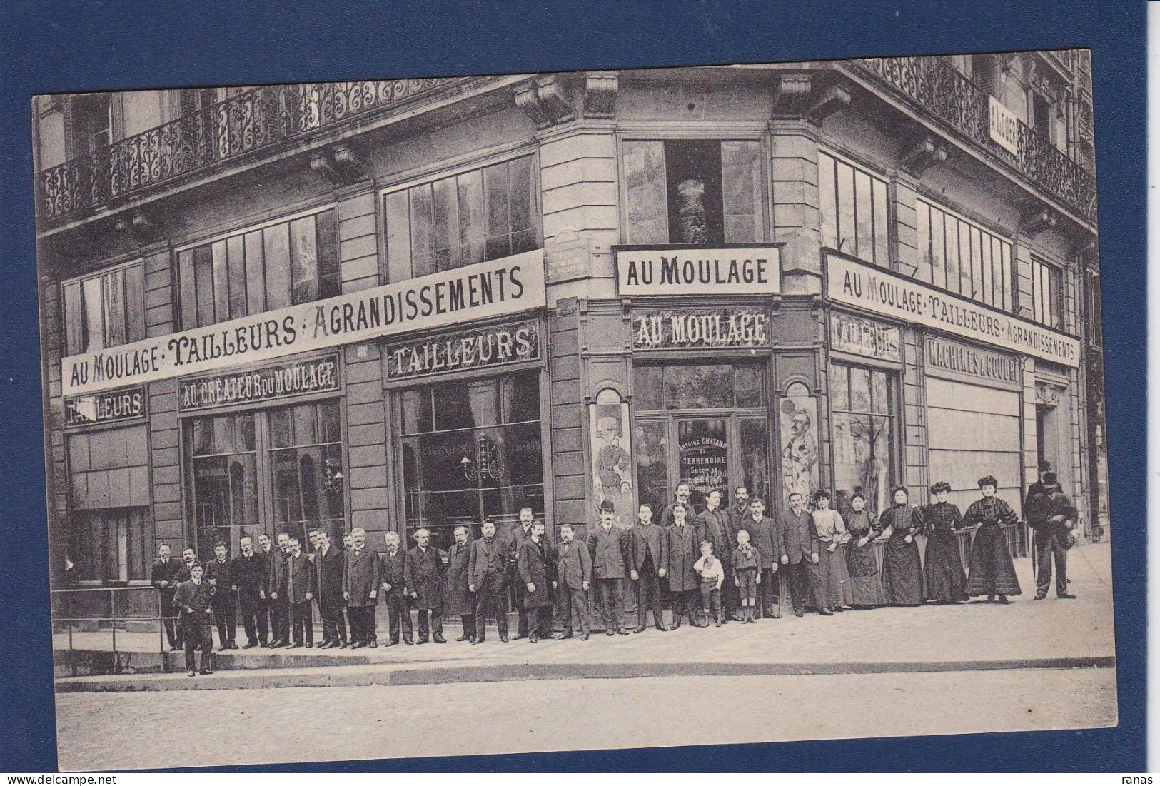 CPA [75] Paris > Arrondissement > Arrondissement: 03 Commerce Shop Devanture Magasin Circulé - Paris (03)