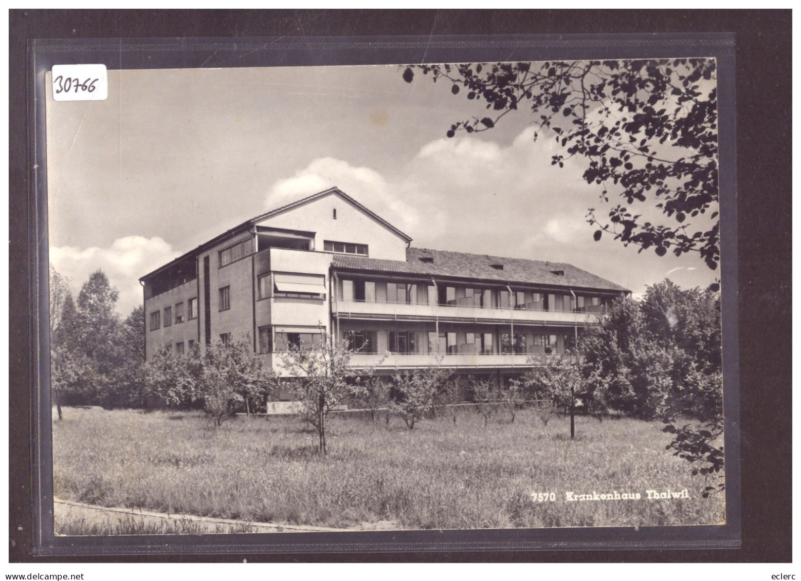 GRÖSSE 10x15cm - THALWIL - KRANKENHAUS - TB - Thalwil