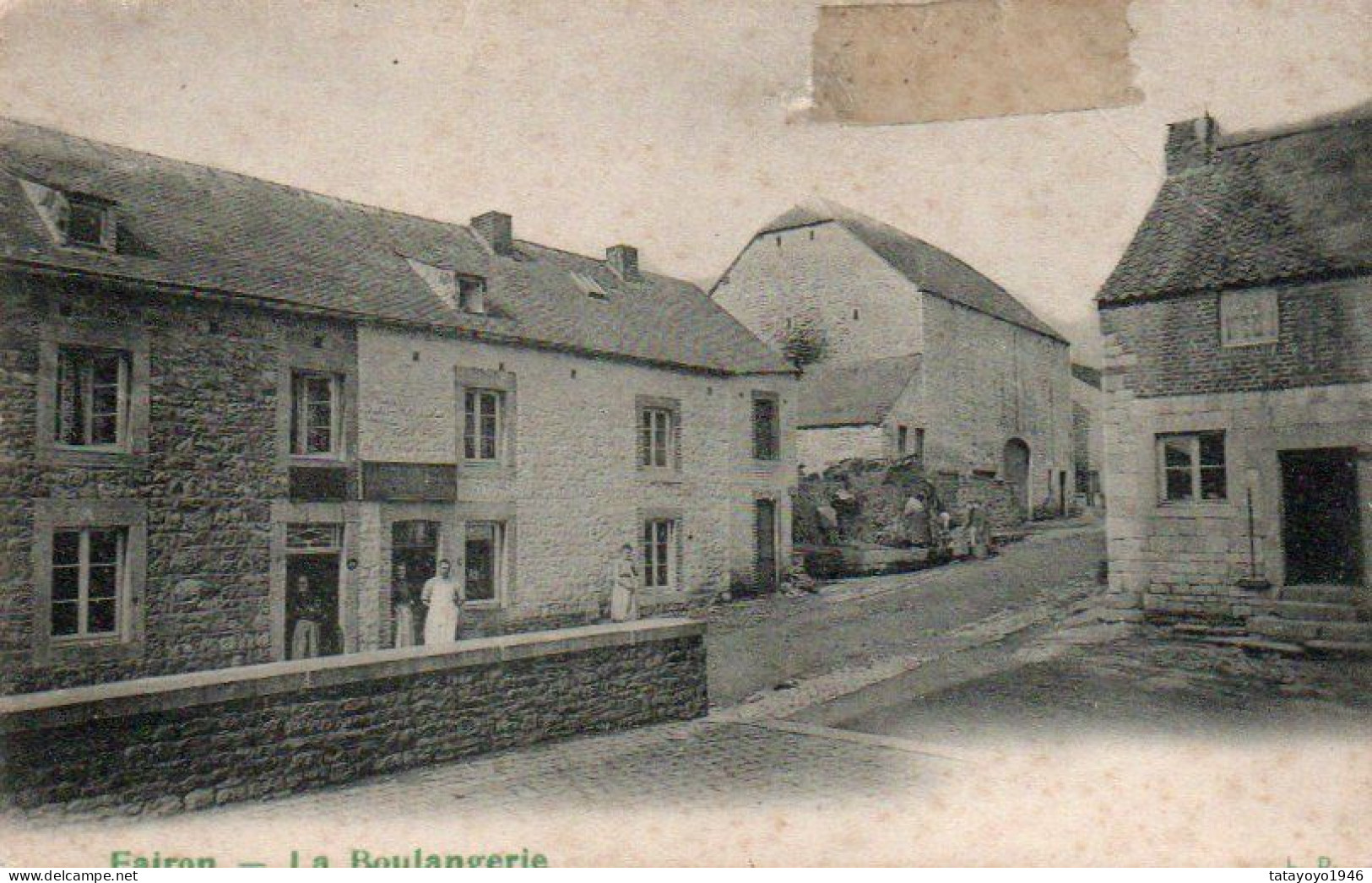 Fairon  La Boulangerie Animée Voyagée En 1920 - Hamoir