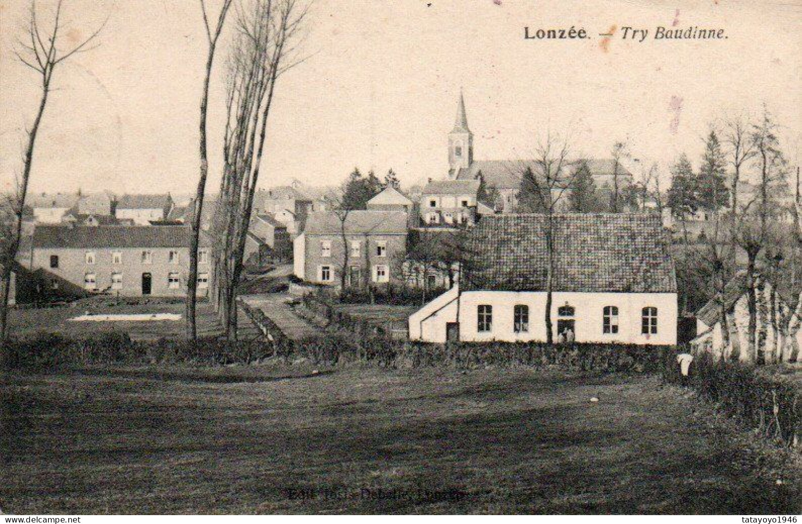 Lonzée  Try Baudinne Voyagée En 1913?? - Gembloux