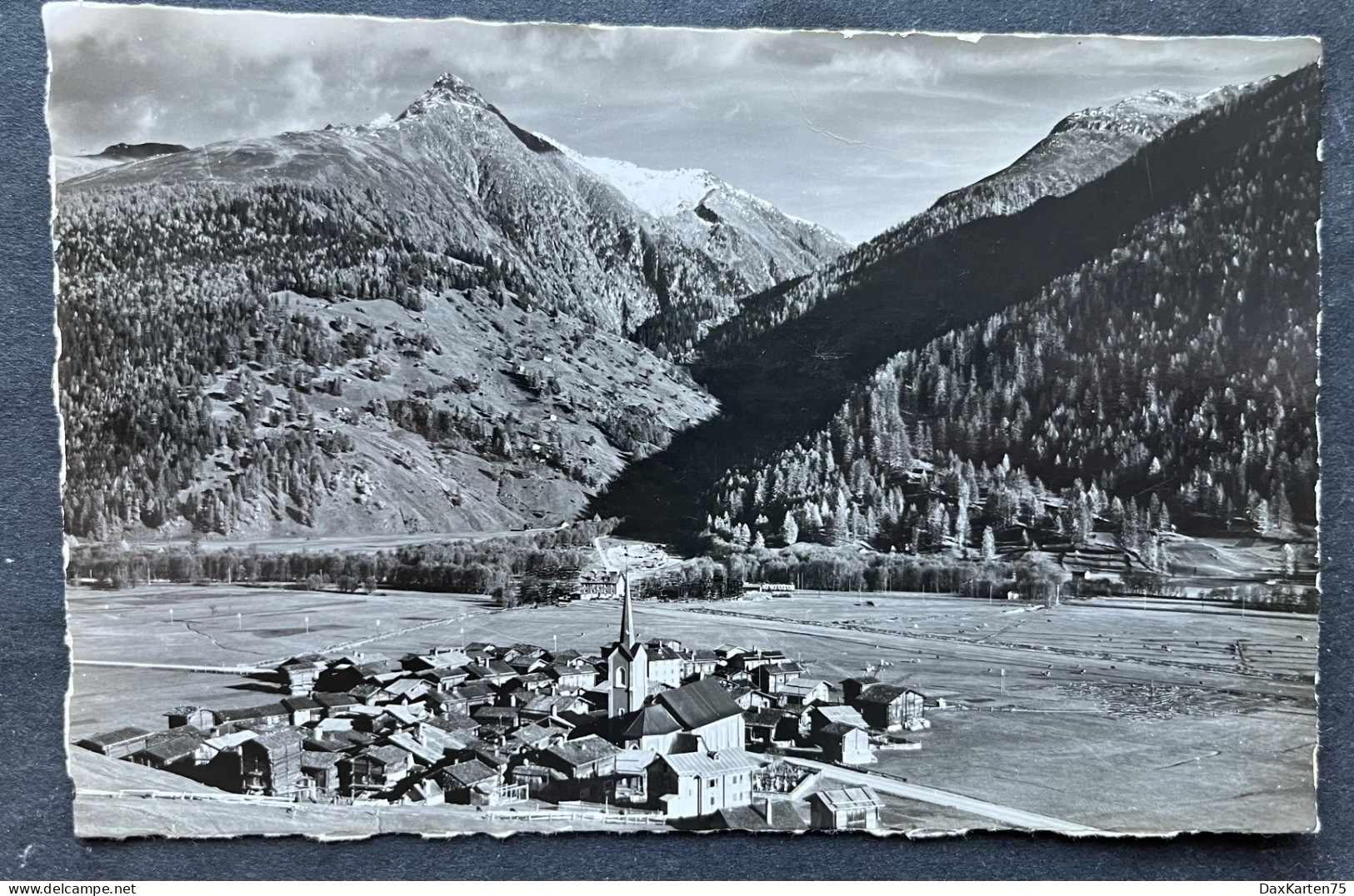 Ulrichen Mit Blashorn/ Photo Gyger Adelboden - Ulrichen