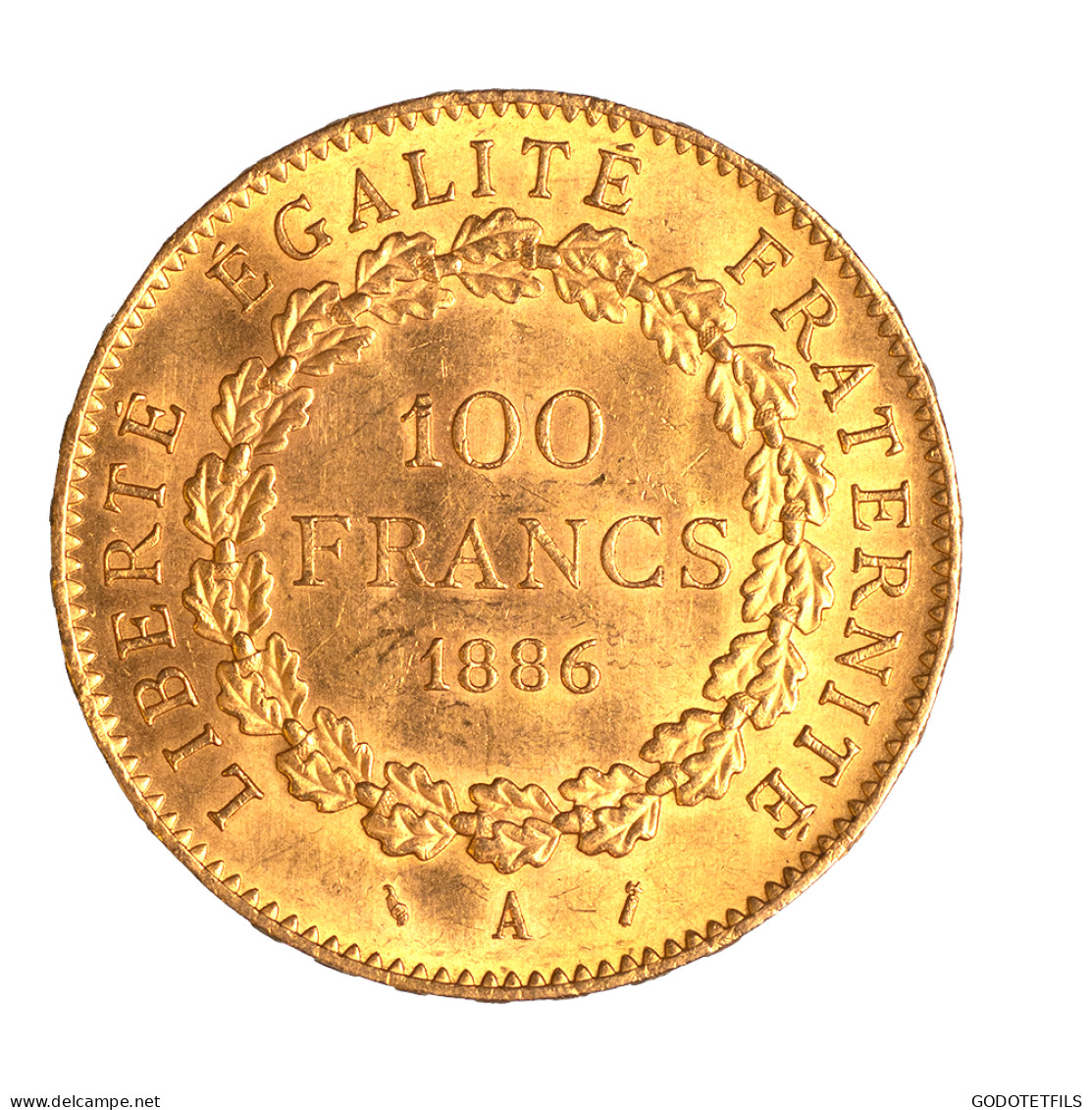 III ème République-100 Francs Génie 1886 Paris - 100 Francs (gold)