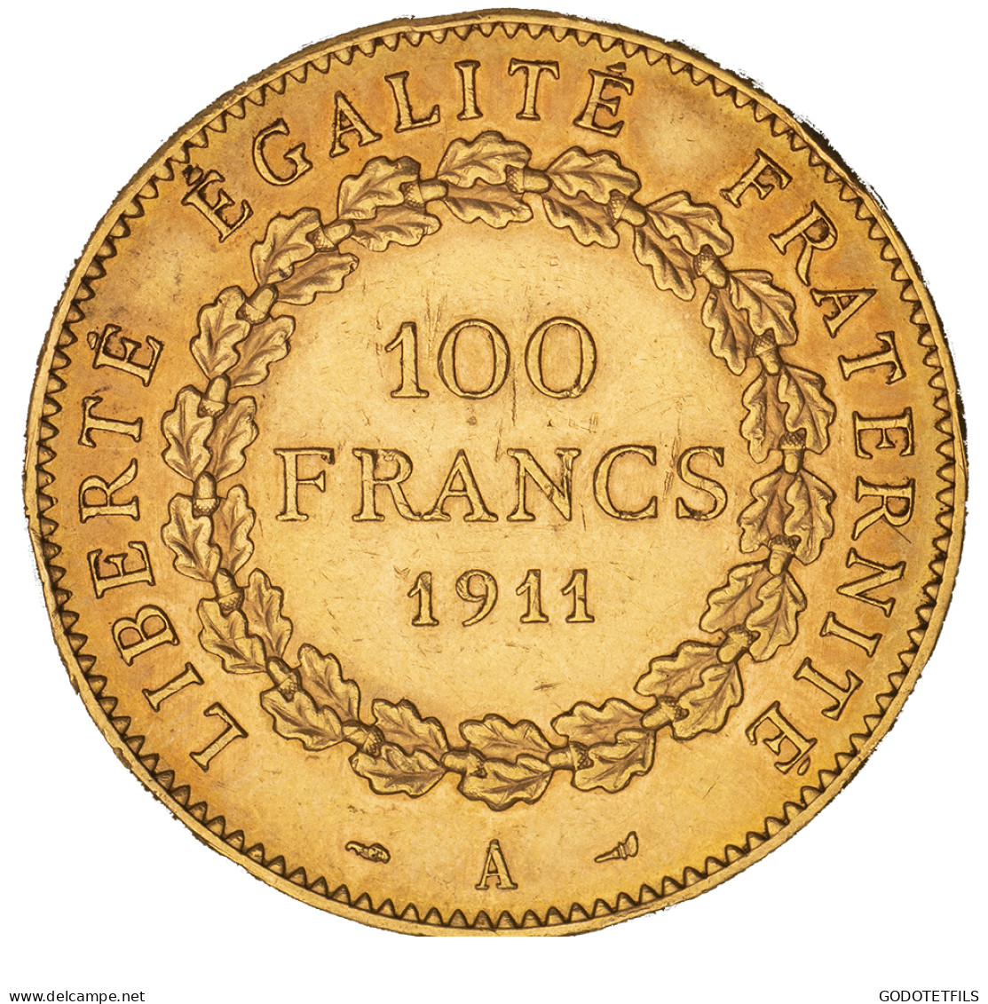 III ème République-100 Francs Génie 1911 Paris - 100 Francs (gold)