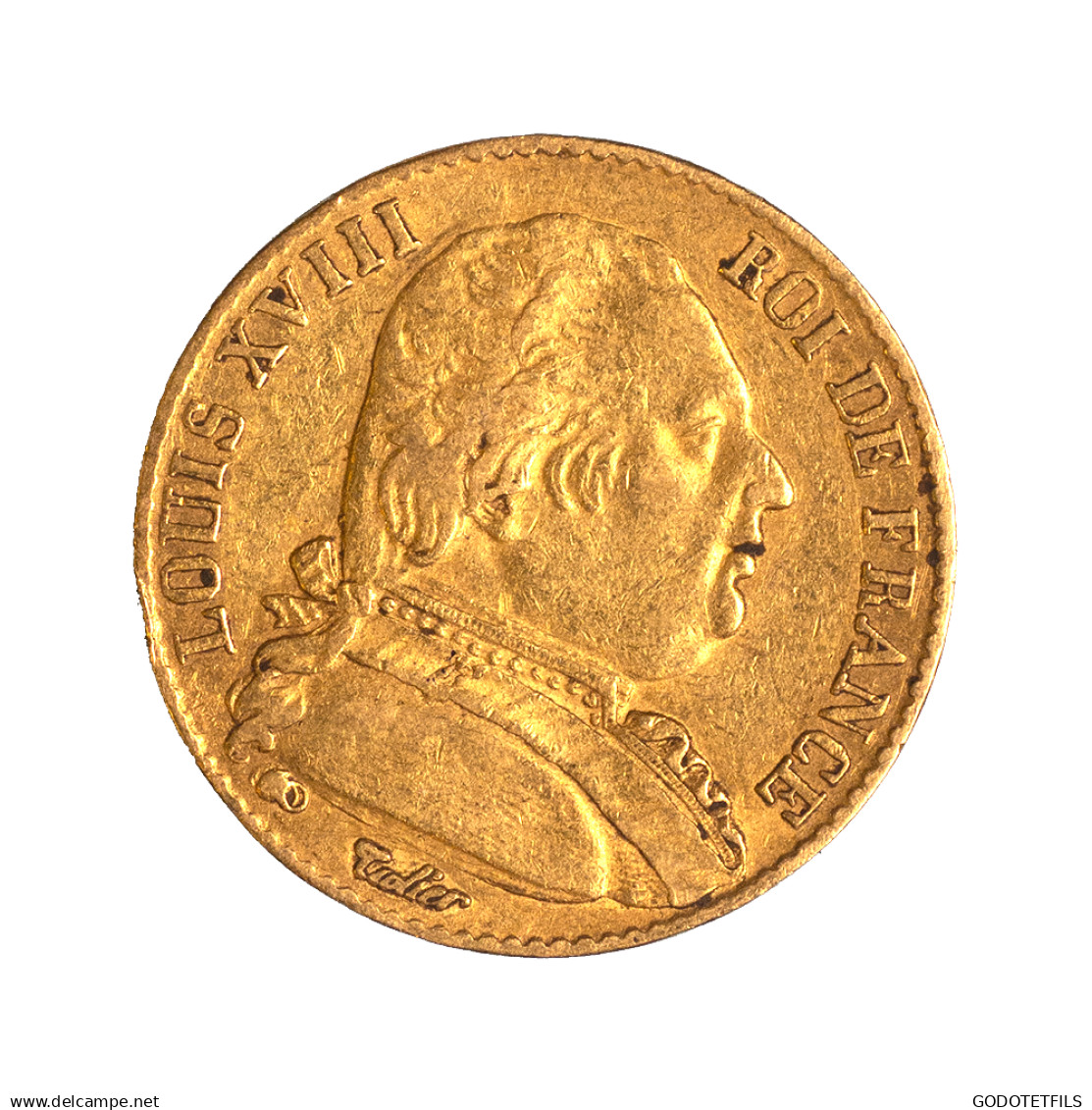 Louis XVIII-20 Francs 1815 Paris - 20 Francs (goud)