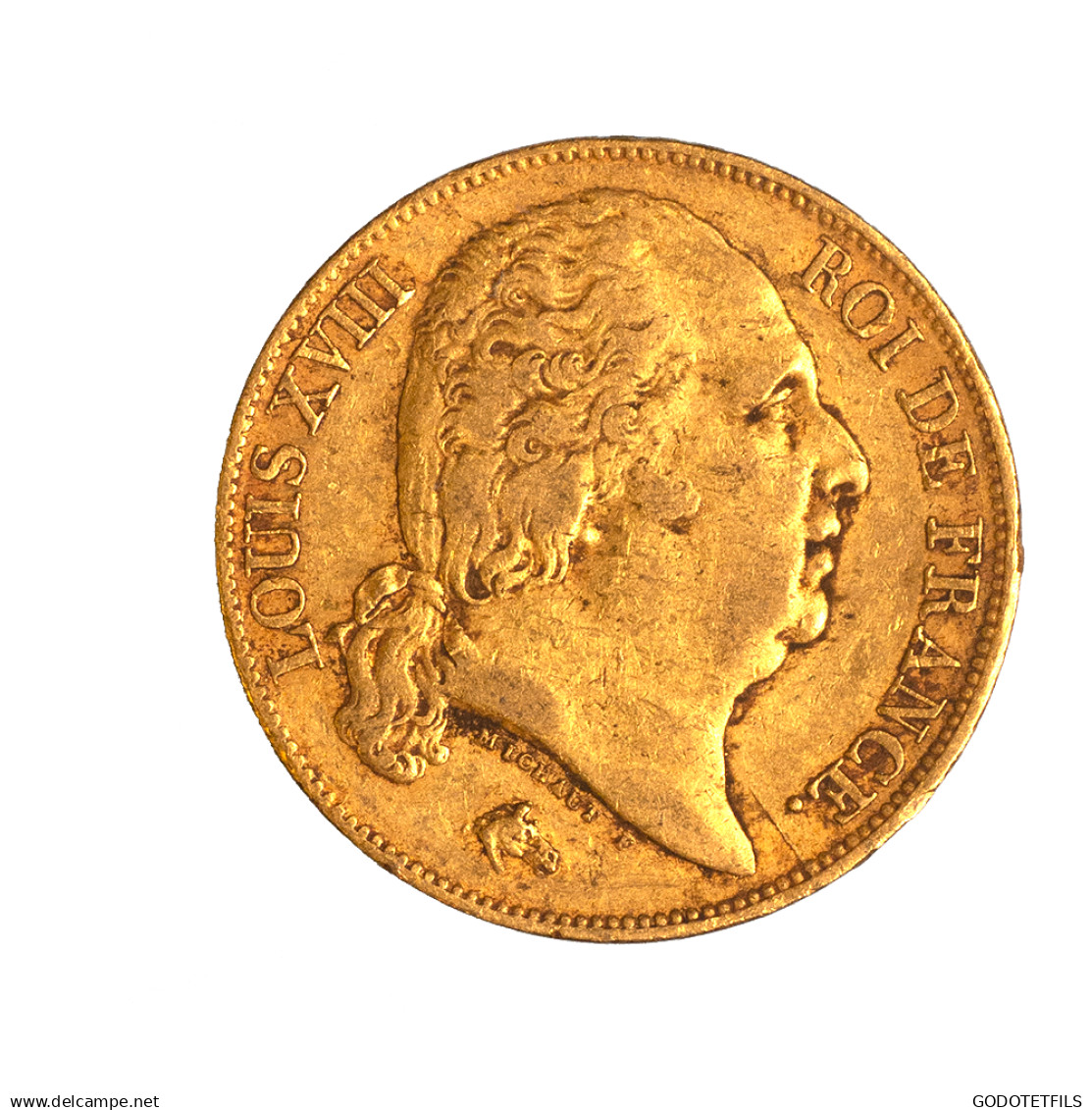 Louis XVIII-20 Francs 1817 Paris - 20 Francs (goud)