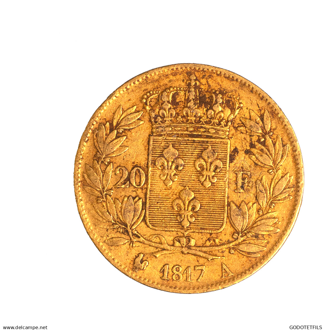 Louis XVIII-20 Francs 1817 Paris - 20 Francs (goud)