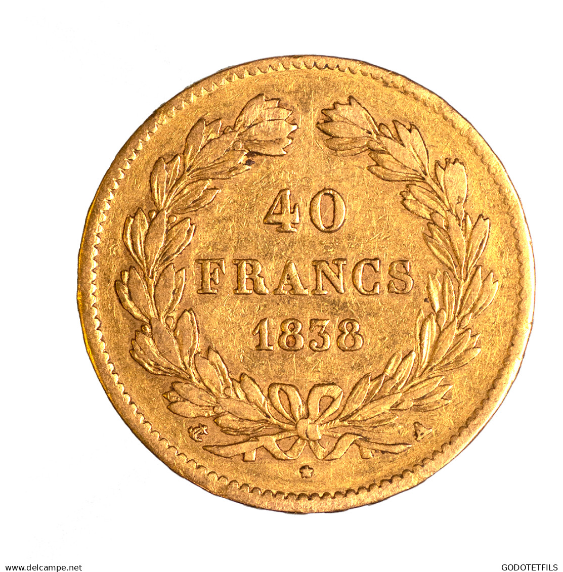 Louis-Philippe-40 Francs 1838 Paris - 40 Francs (or)