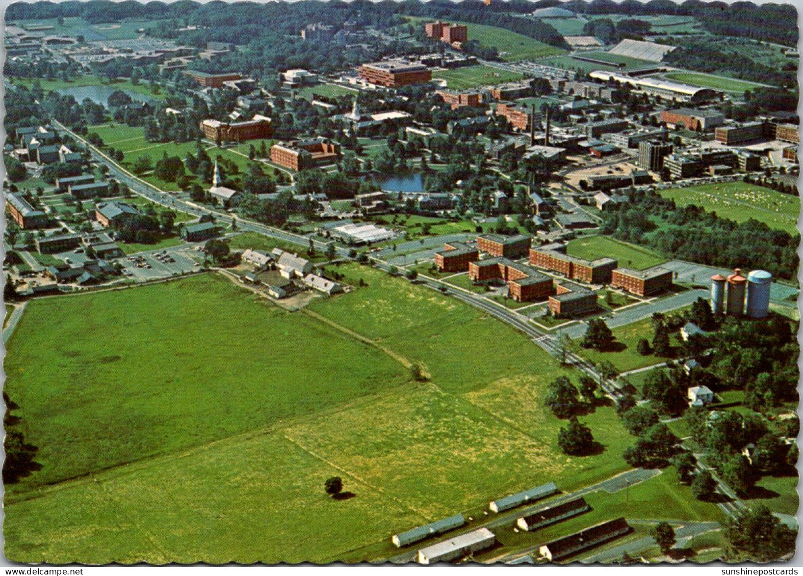 Delaware Storrs Aerial View Of University Of Connecticut - Otros & Sin Clasificación