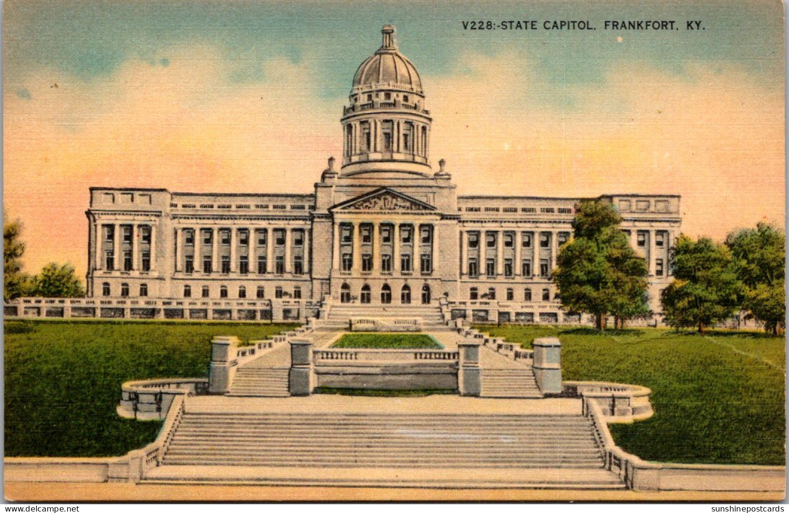 Kentucky Frankfort State Capitol Building - Frankfort