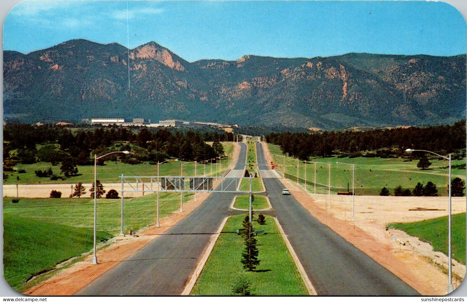 Colorado Colorado Springs United States Air Force Academy North Entrance Drive - Colorado Springs