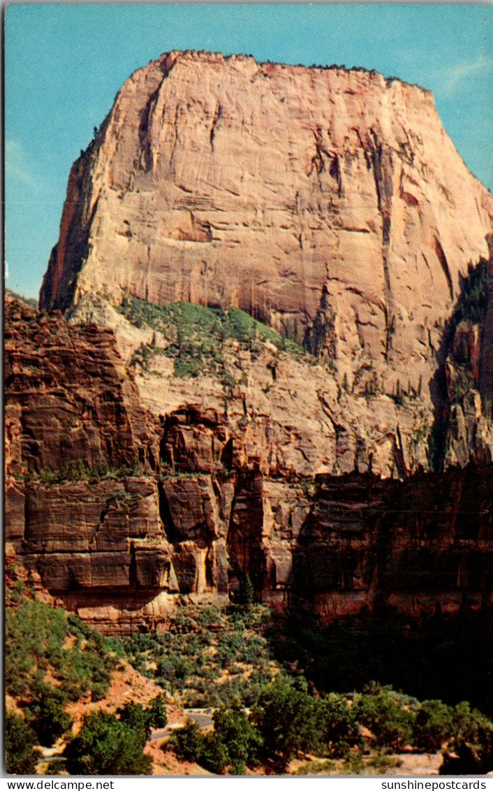 Utah Zion National Park The Great White Throne - Zion