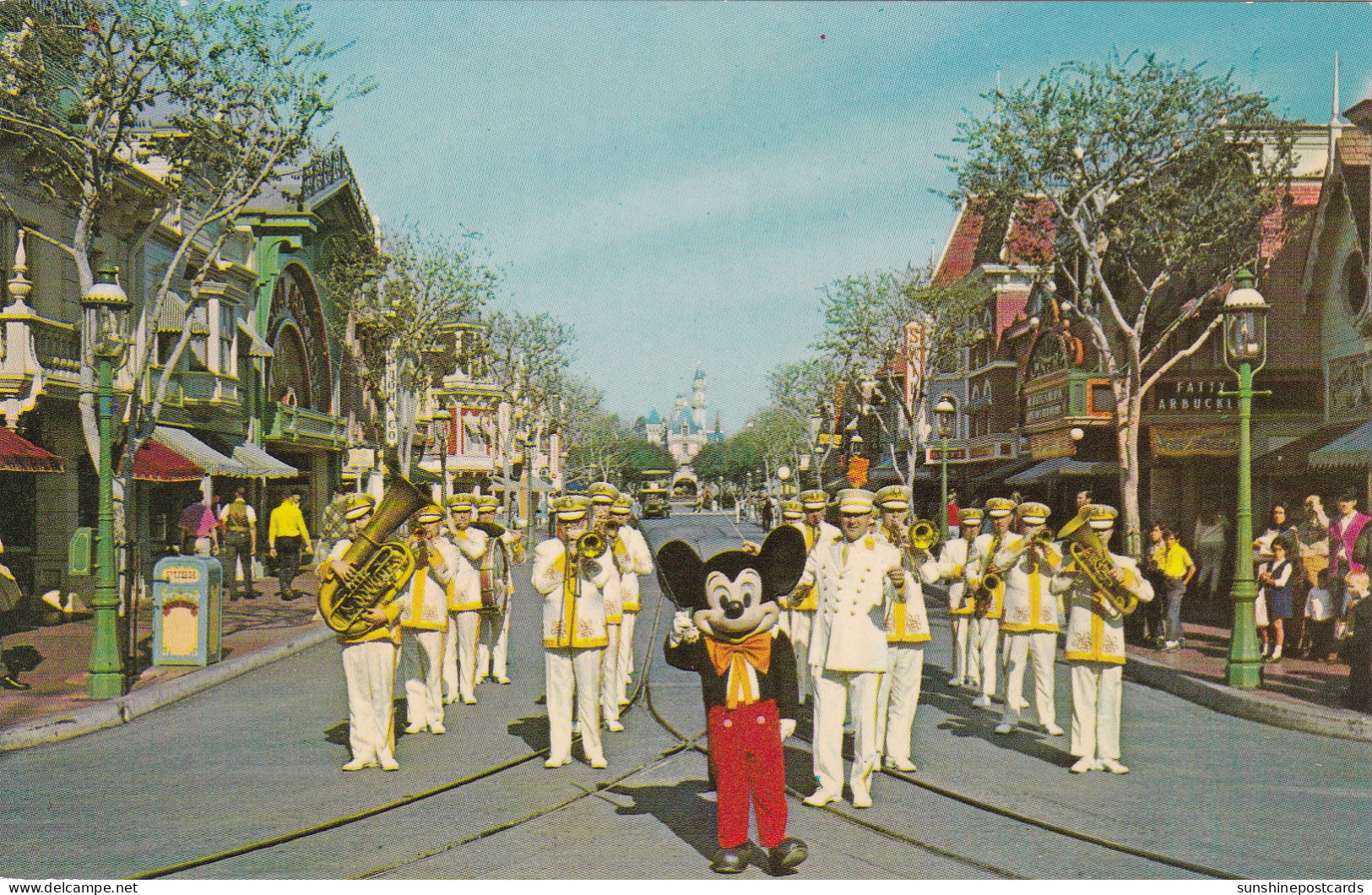 California Anaheim Disneyland Mickey Mouse And Disneyland Band - Anaheim