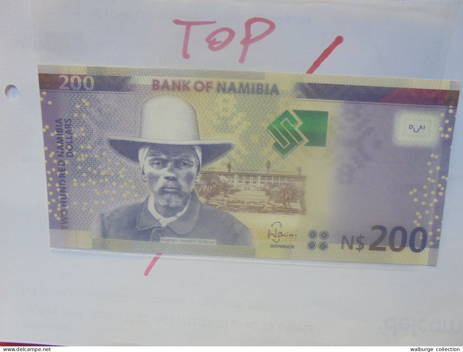 NAMIBIE 200$ 2012 Neuf/UNC (B.29) - Namibia