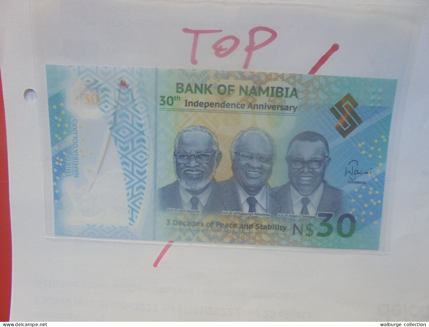 NAMIBIE 30$ 2020 Neuf/UNC (B.29) - Namibië