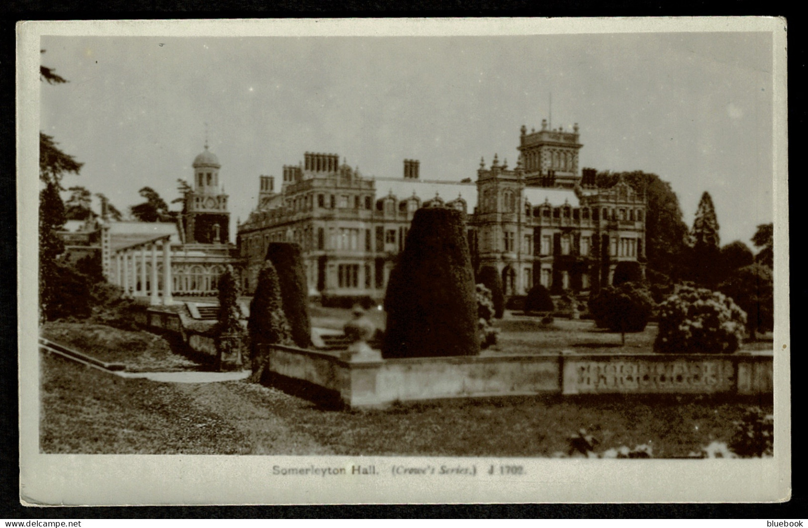 Ref  1604  -  Early Real Photo Postcard - Somerleyton Hall - Lowestoft Suffolk - Lowestoft