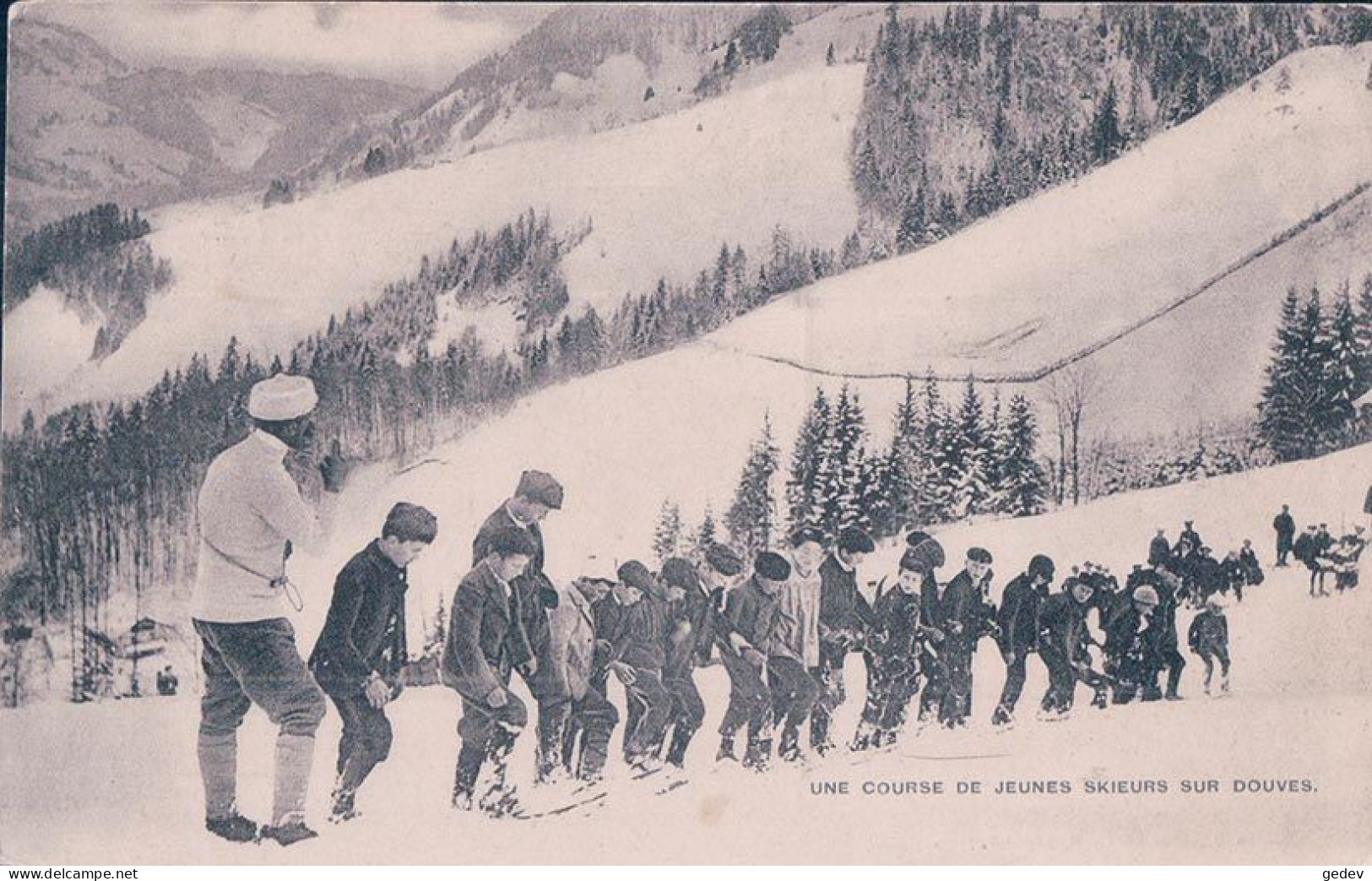 Sport D'hiver, Course De Jeunes Skieurs à Douves VD (31) - Sports D'hiver