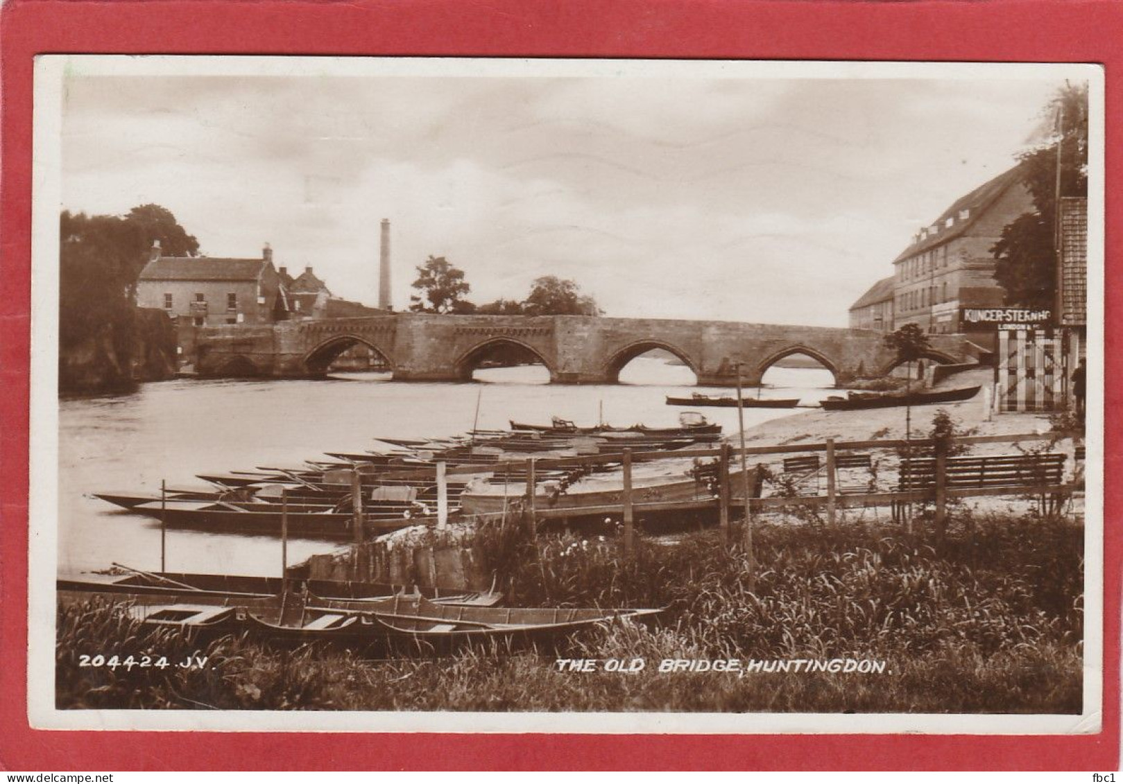 Royaume-Uni - Huntingdon - The Old Bridge - Huntingdonshire