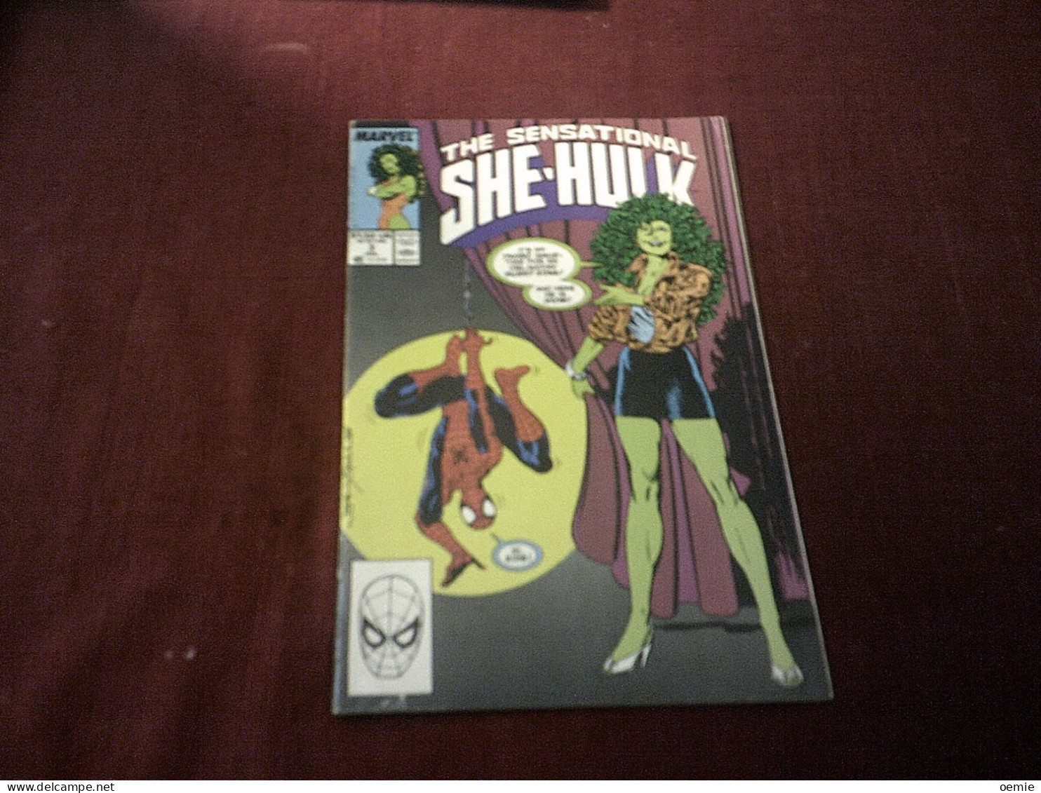 THE SENSATIONAL  SHE  HULK  N ° 3 JUL  1989 - Marvel