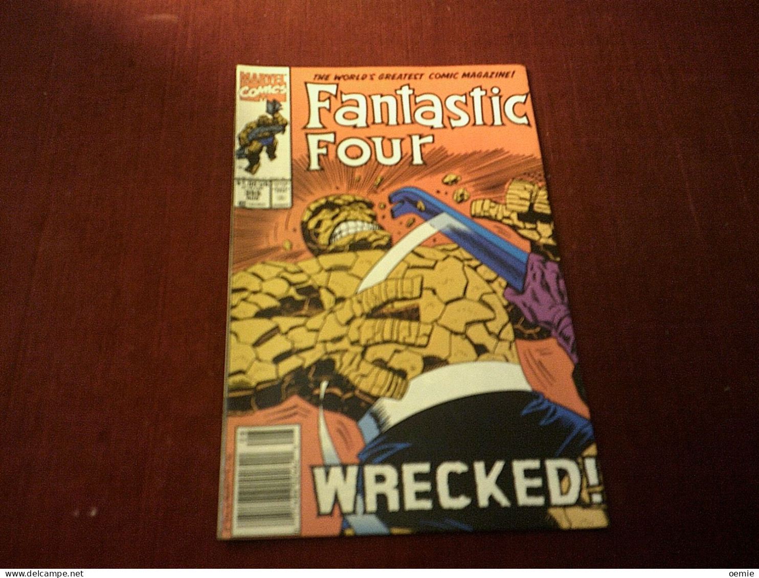 FANTASTIC FOUR    N°  355 AUG  1991   WRECKED - Marvel