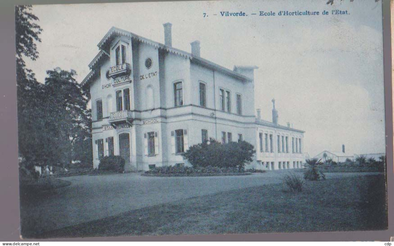 Cpa Vilvorde   école  1912 - Vilvoorde