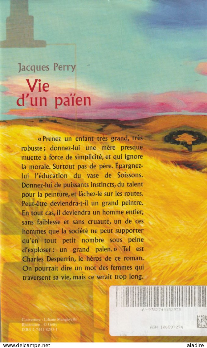 JACQUES PERRY - Vie D'un Païen - 1965 - Relié - 318 Pages - Avventura