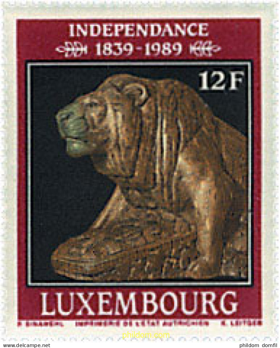 97653 MNH LUXEMBURGO 1989 150 ANIVERSARIO DE LA INDEPENDENCIA - Andere & Zonder Classificatie