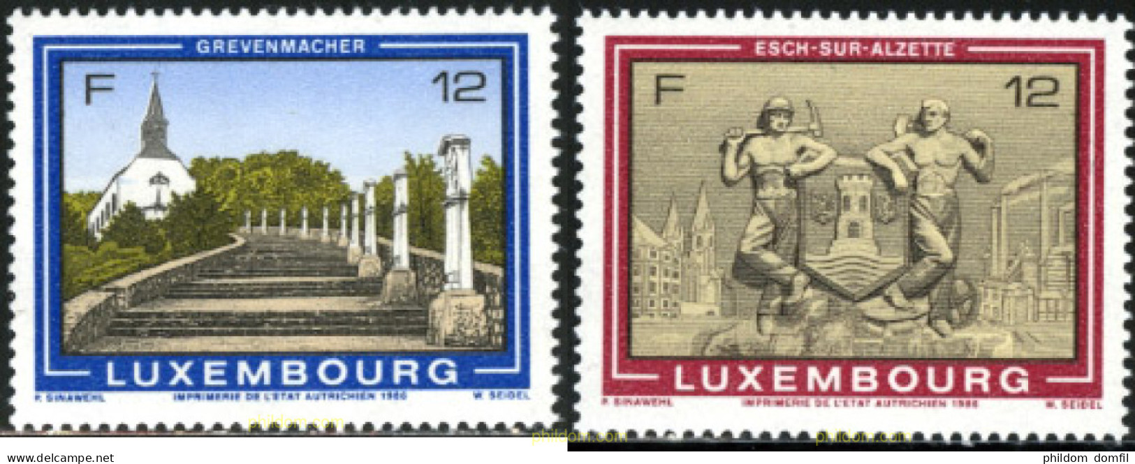 97627 MNH LUXEMBURGO 1986 TURISMO - Other & Unclassified