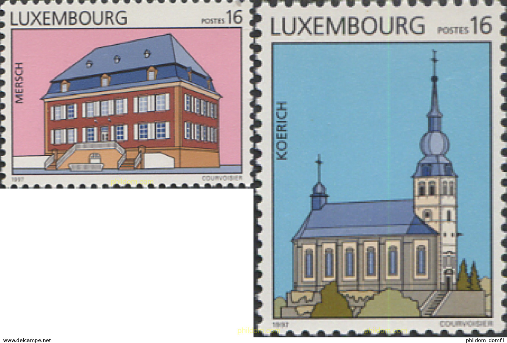 31059 MNH LUXEMBURGO 1997 TURISMO - Other & Unclassified