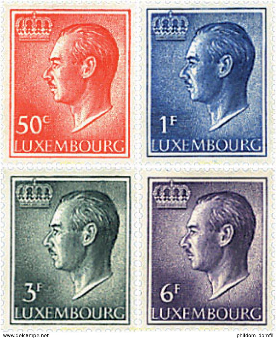 97360 MNH LUXEMBURGO 1965 GRAN DUQUE JEAN - Other & Unclassified