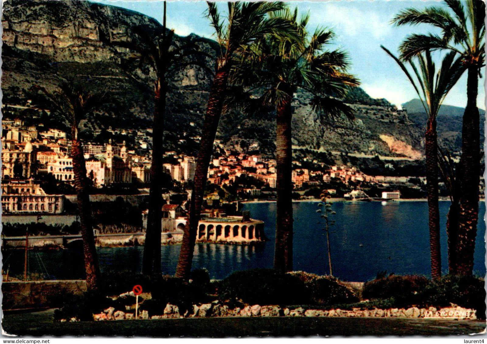 (3 P 44) France - Monaco - (older - Posted 1957 From Monaco To France - But NO Postmark !) Monte Carlo - Monte-Carlo