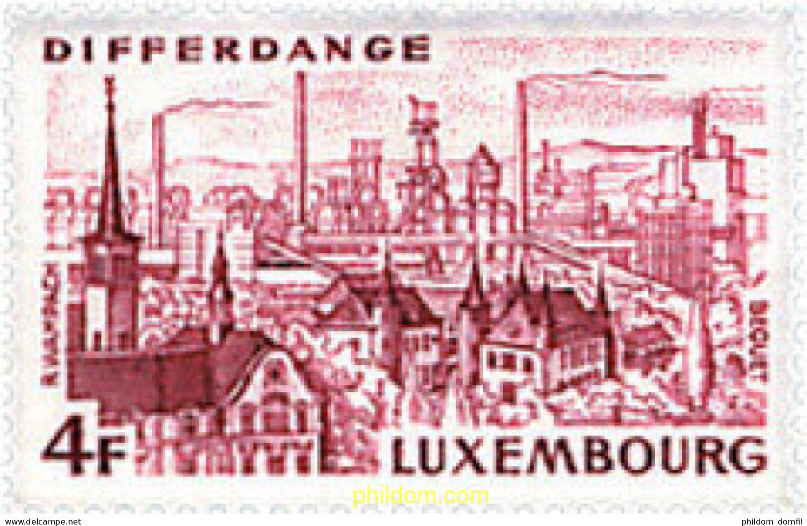 97500 MNH LUXEMBURGO 1974 VISTAS DE LUXEMBURGO - Andere & Zonder Classificatie