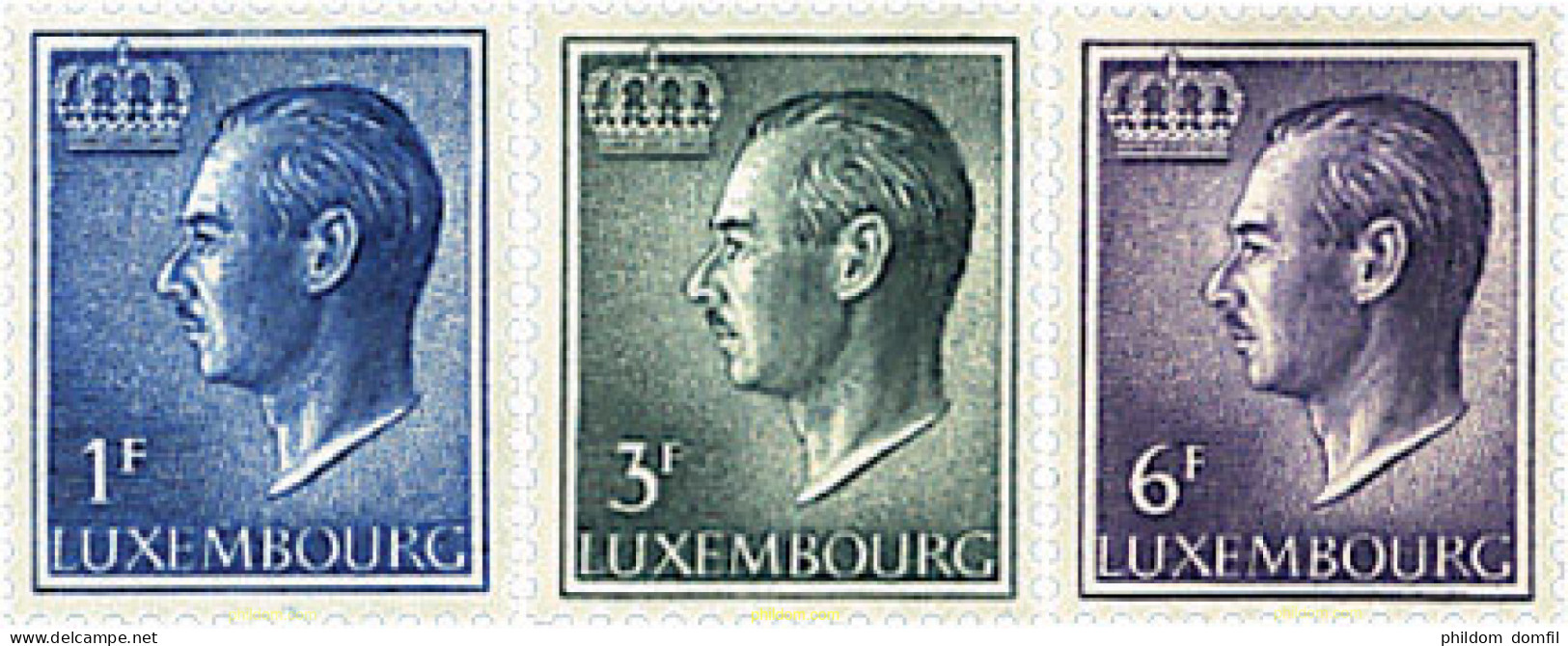 230491 MNH LUXEMBURGO 1965 GRAN DUQUE JEAN - Otros & Sin Clasificación