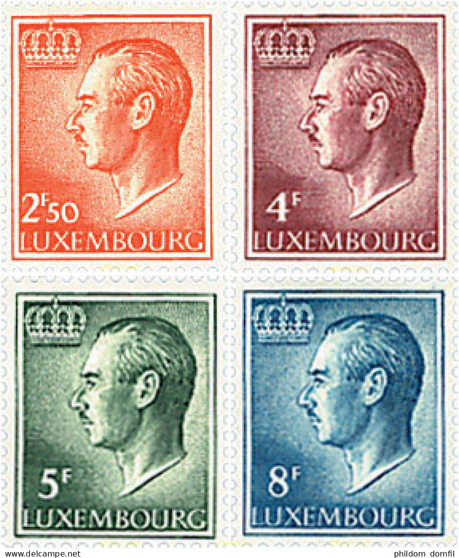 97489 MNH LUXEMBURGO 1971 GRAN DUQUE JEAN - Andere & Zonder Classificatie