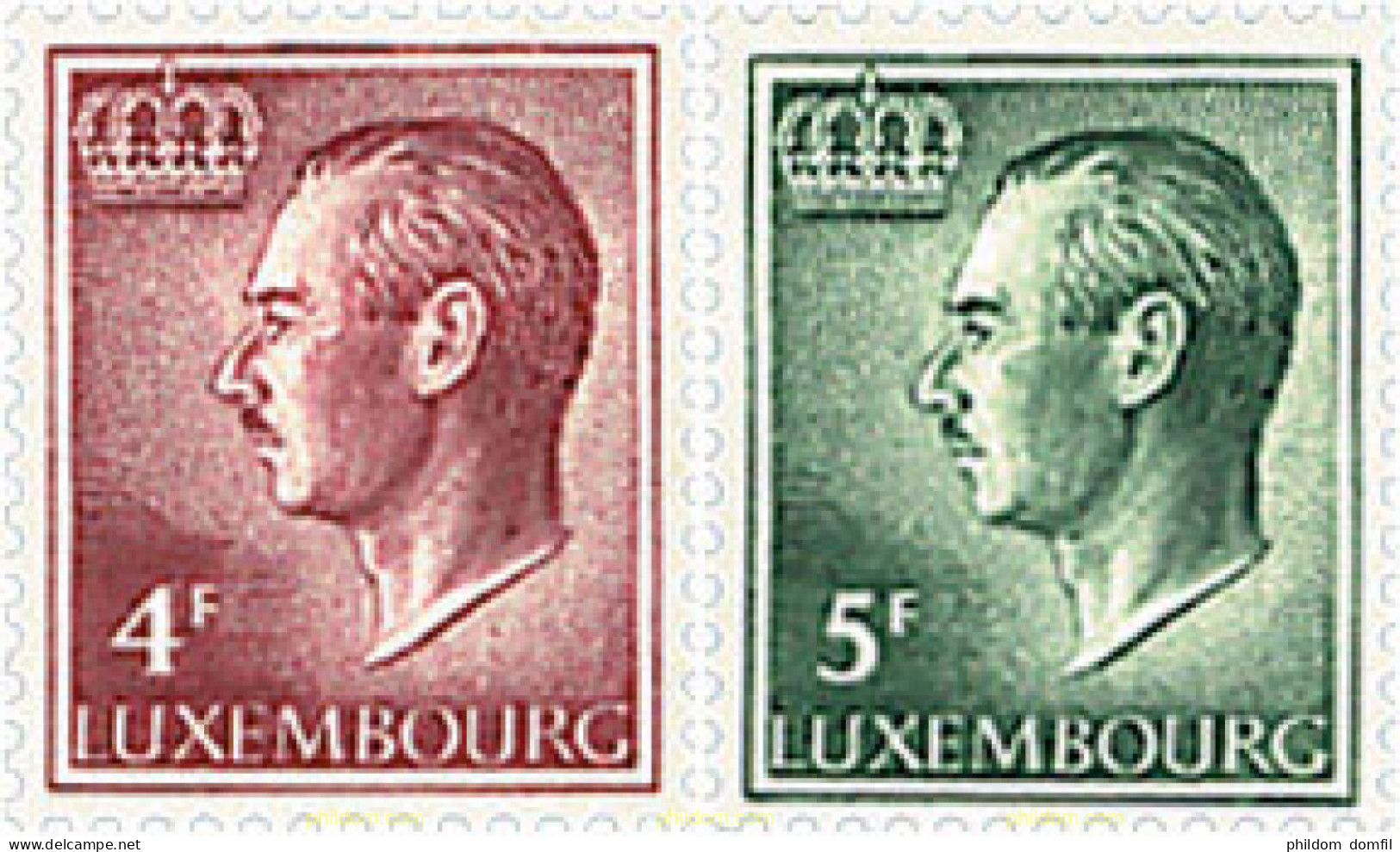 230490 MNH LUXEMBURGO 1971 GRAN DUQUE JEAN - Sonstige & Ohne Zuordnung